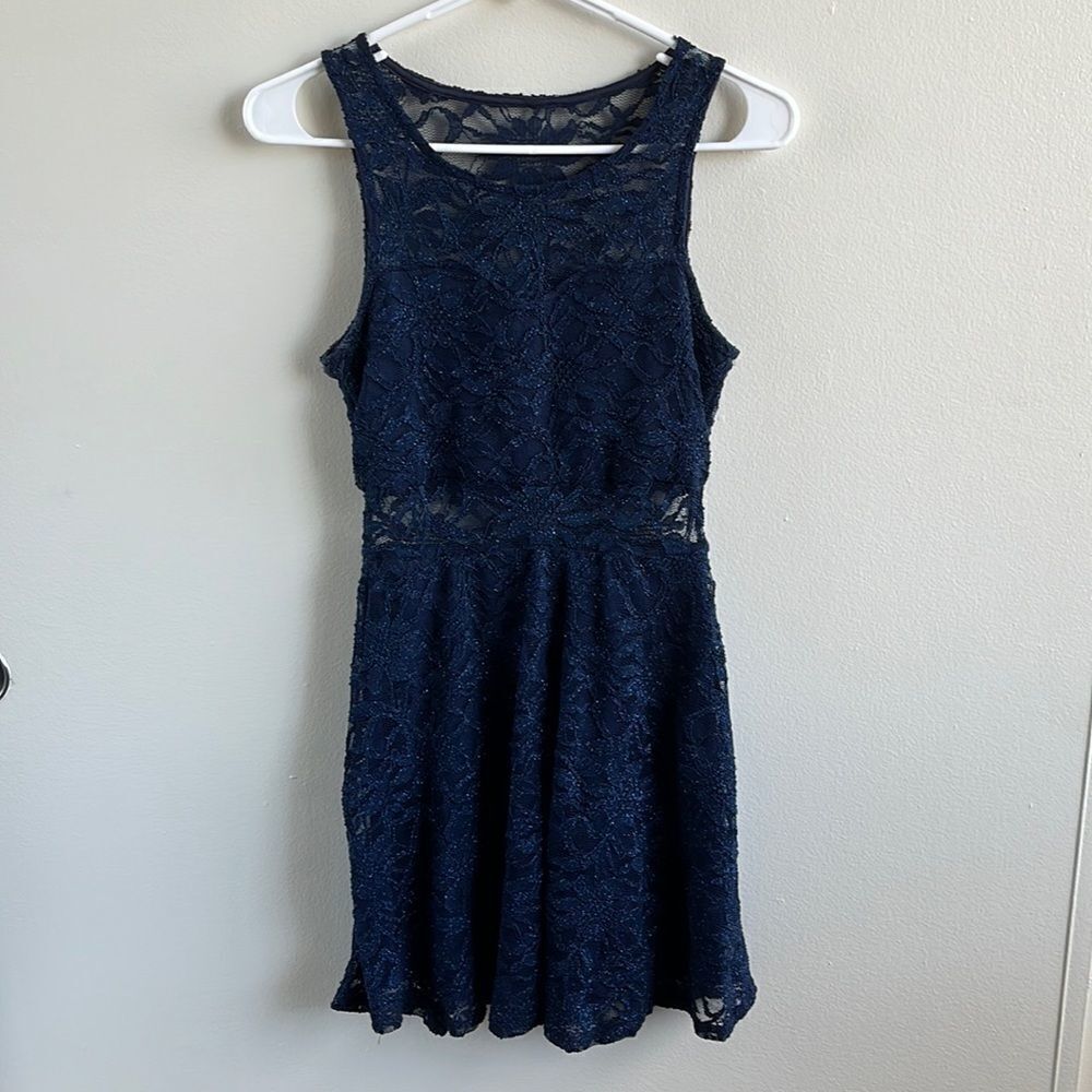 Semi-Formal Navy Blue Dress